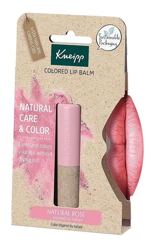 Kneipp Bálsamo Labial Colored Lip Care Natural Rosé