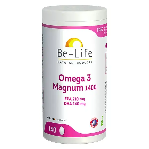 Be-Life Oméga 3 Magnum 1400 140 capsules