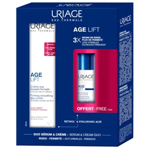 Uriage Age Lift Anti-Aging Cream 40 ml + Intensive Anti-Wrinkle Serum 10 ml GIFT