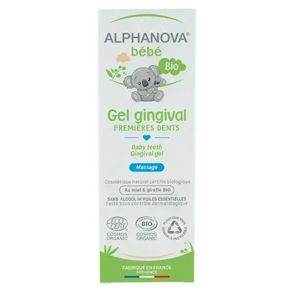 Alphanova Milk Teeth Soothing Gum Gel for Babies 20ml 