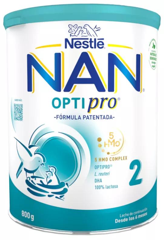 Nestle Nan Optipro 2 Leche Continuación 800 gr