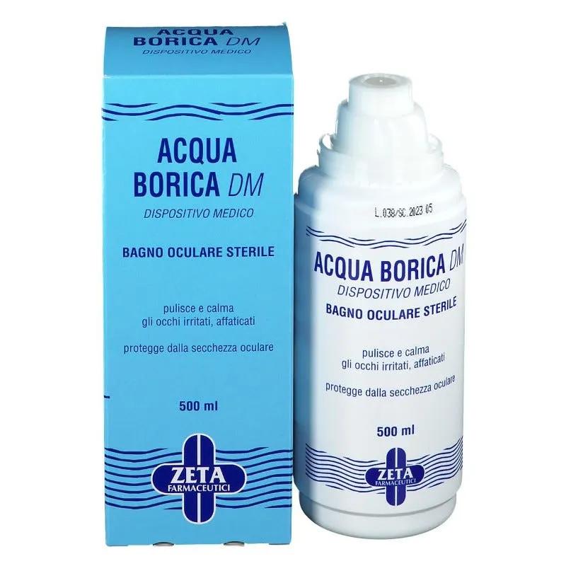 Zeta Farmaceutici Acqua Borica Lenitiva Per Bagno Oculare 500 ml