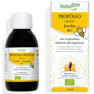 Herbalgem Propolis Junior Organic Syrup 150 ml