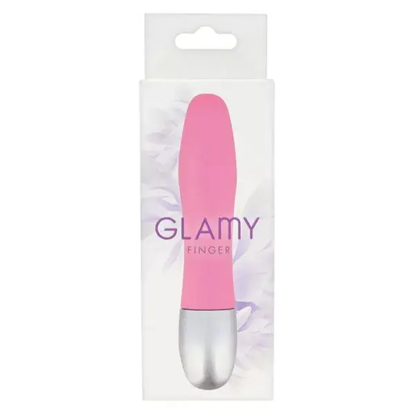 Glamy Finger Mini Vibrador Rosa