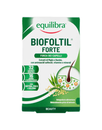 Equilibra Biofoltil Forte Integratore Capelli e Unghie 32 Perle Vegetali