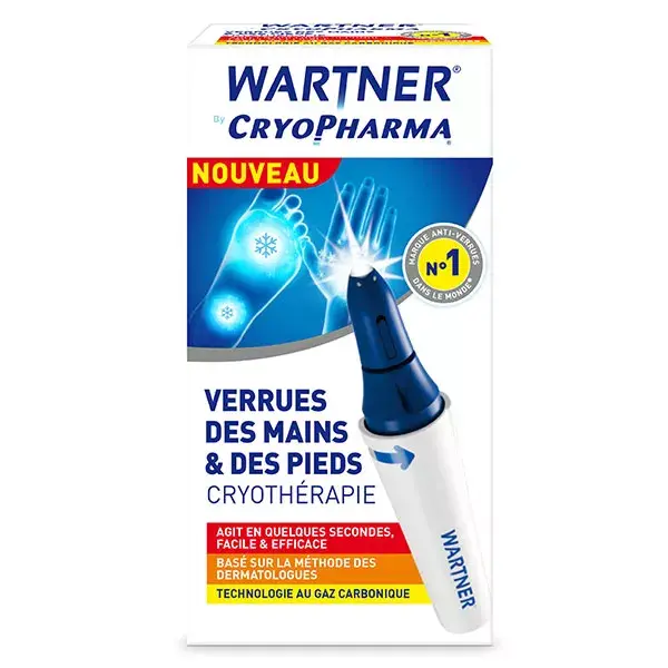 Wartner by Cryopharma Traitement des Verrues Par Cryothérapie