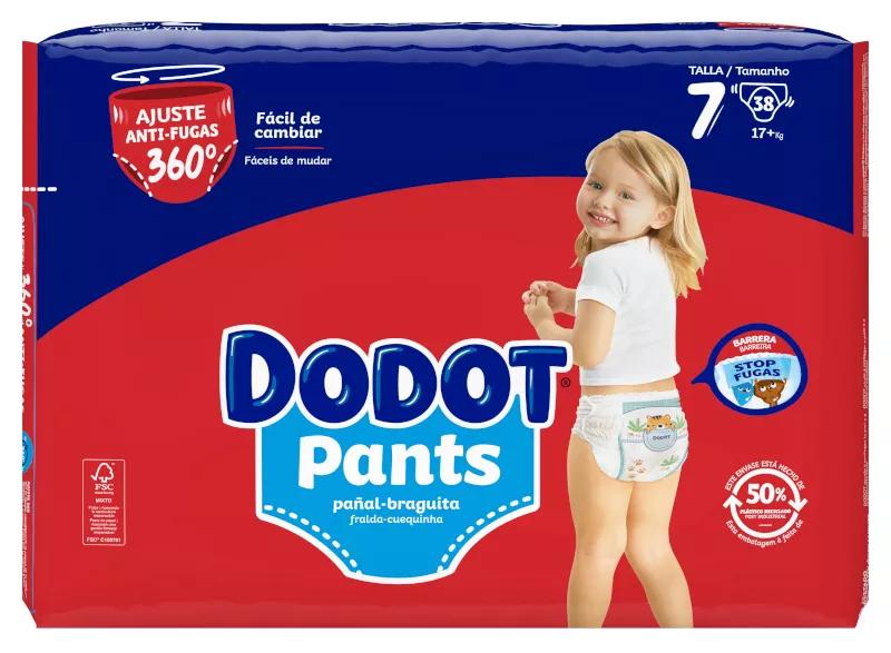 Dodot Pants Diaper-Panties T7 (+17 kg) 38 units