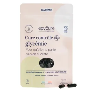 Epycure Cure Glycemia Control Stabilizza i livelli di zucchero nel sangue ed evita i picchi glicemici - 60 capsule