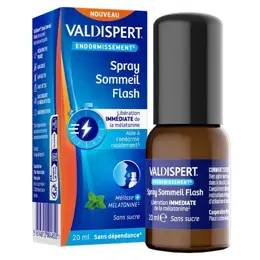 VALDISPERT Spray Sommeil Flash Mélatonine Spray 20ml