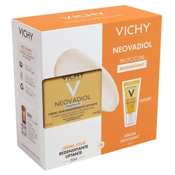 Vichy Neovadiol Protocolo Menopausia Crema Densificante y Lifting PNM 50ml + Sérum 5ml Set de Regalo