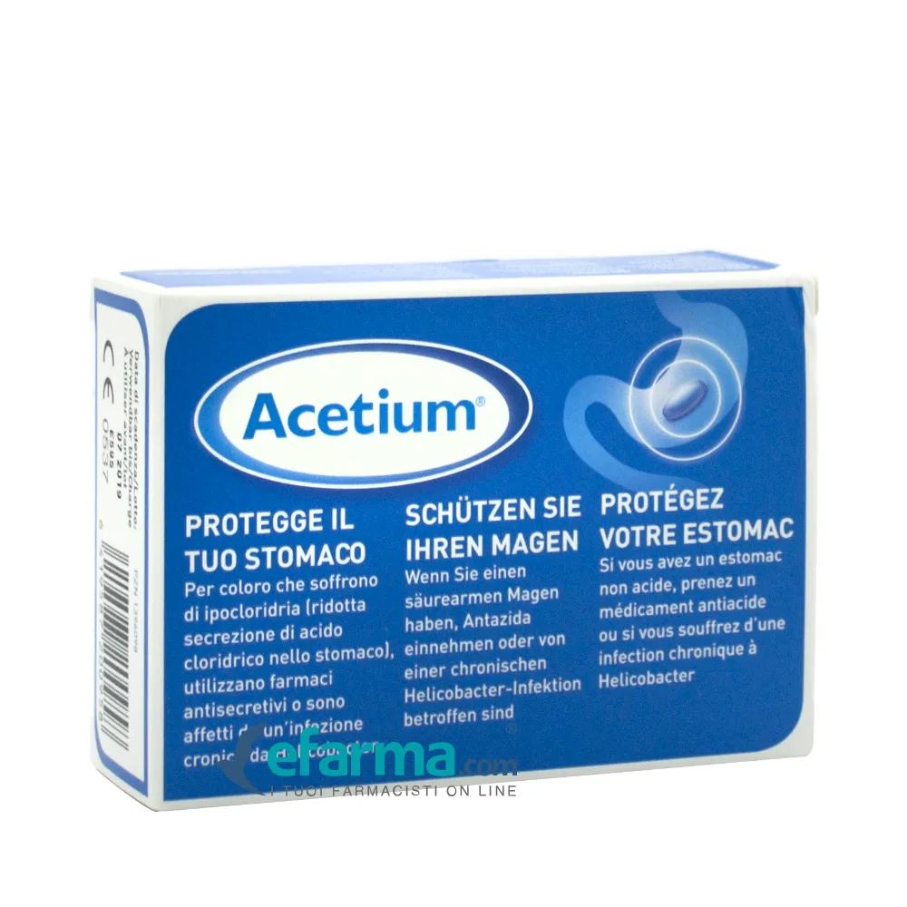 Acetium Integratore 60 Capsule