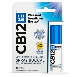 CB12 Spray Menta-Mentolo Senza Alcool 15ml