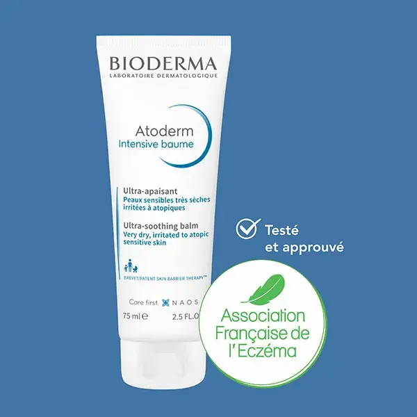 Bioderma Atoderm Intensive Baume Ultra-Apaisant Peaux Eczema Atopiques 75ml