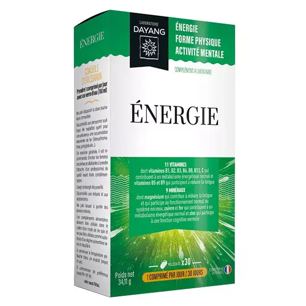 Dayang Energia 30 comprimidos