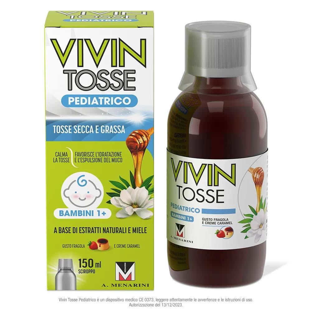 Vivin Tosse Pediatrico Sciroppo Tosse Secca e Grassa 150 ml