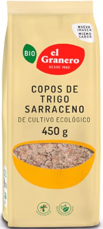 El granero Integral Copos de Trigo Sarraceno BIO 500gr