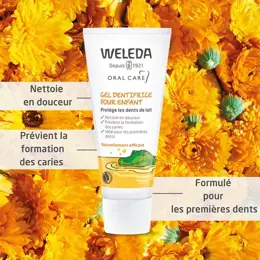 Weleda Soin Bucco-Dentaire Gel Dentifrice pour Enfant Lot de 2 x 50ml