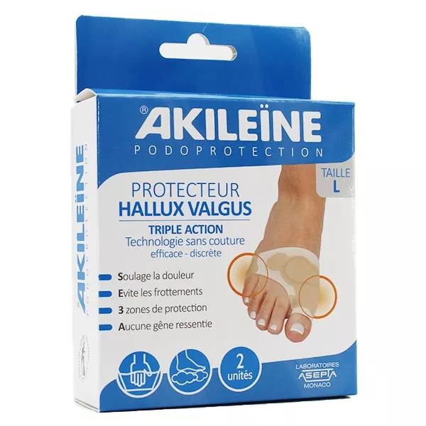 Akileïne Podoprotection Protezione Alluce Valgo Tripla Azione Taglia L