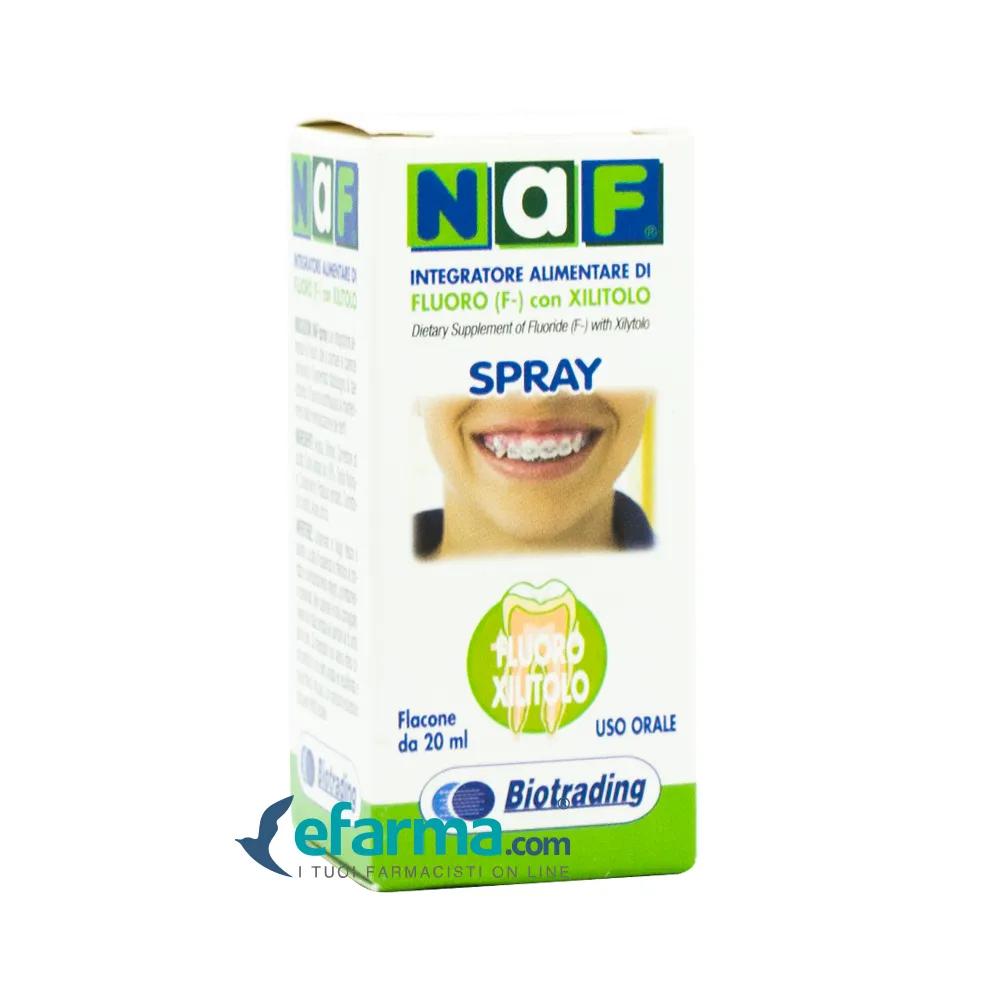 Naf Spray Orale Integratore di Fluoro 20 ml