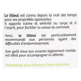 Vitavea - BioNutrisanté - Infusion Tilleul - 20 sachets