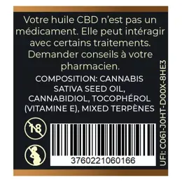 Nomadiet Huile de Chanvre CBD 40% Bio 10ml