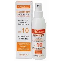 Haloderm Latte Solare SPF 10 Protezione Bassa 150 ml