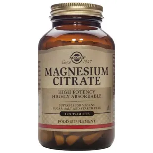 Solgar Magnesiumcitrat 120 Tabletten