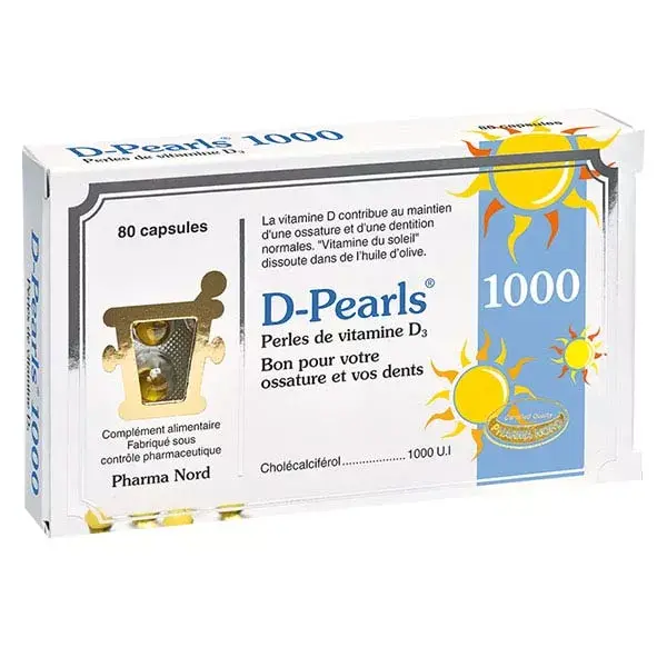 Pharma Nord D-Pearls 80 cápsulas