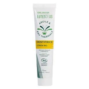 Lutescens - Dentifricio all'argilla e limone - Biologico - 75 ml