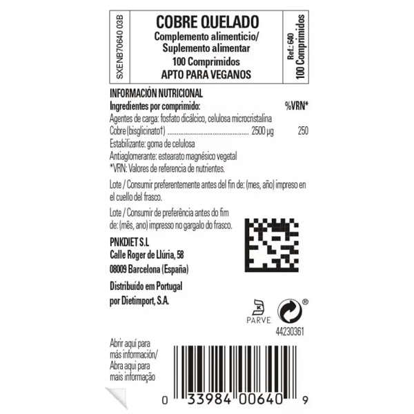 Solgar copper chelate 0 tab