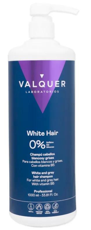 Valquer Shampoo voor Wit en Grijs Haar 1000 ml