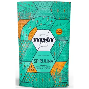 Syzygy Food Organic Spirulina 300 Tablets