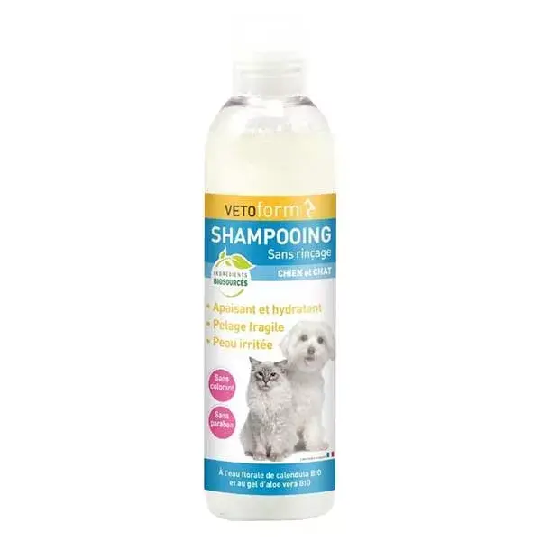 Vetoform no-rinse Shampoo 200ml gato especial