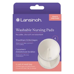 Coppette assorbilatte lavabili Lansinoh x4