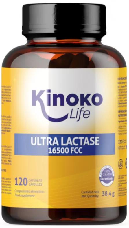 Vida Kinoko Lactase 16500 FCC 120 Cápsulas