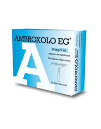 Ambroxolo EG Soluzione da Nebulizzare 15 mg/2 ml 10 Fiale