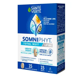 Santé Verte Somniphyt Total Nuit LP 1,9mg 15 compresse