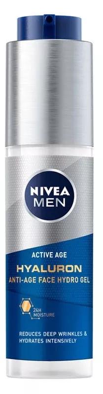 Nivea Men Hyaluron Anti-Aging Feuchtigkeitsspendendes Gesichtsgel 50ml