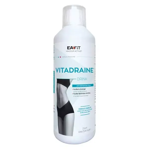 Eafit Vitadraine Drink Draineur & Anti-Rétention d'Eau 500ml