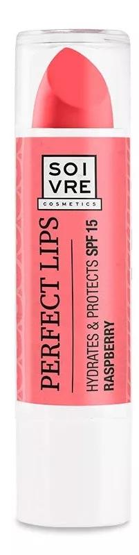 Soivre Perfect Lips Bálsamo Labial con Color SPF15 Frambuesa