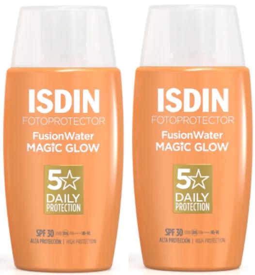 Isdin Fusion Water Magic Glow SPF30 2x50 ml