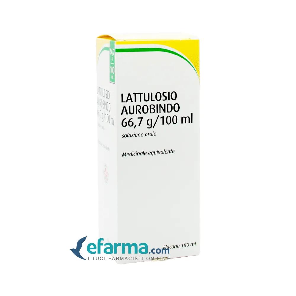 Lattulosio Aurobindo 66,7% Soluzione Orale 180 ml