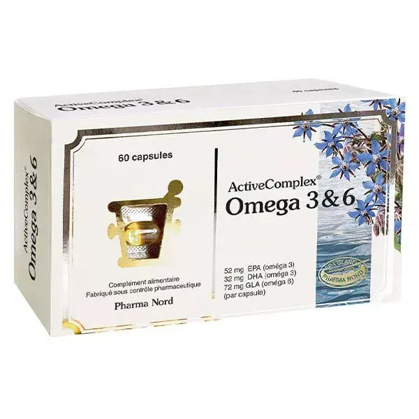 Pharma Nord ActiveComplex Omega 3 & 6 - 60 capsules