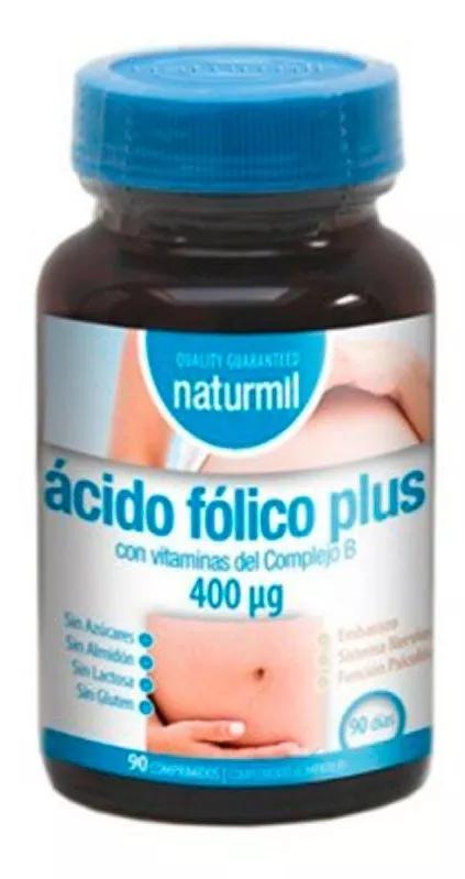 Naturmil Ácido Fólico 400Mg 90 Comprimidos