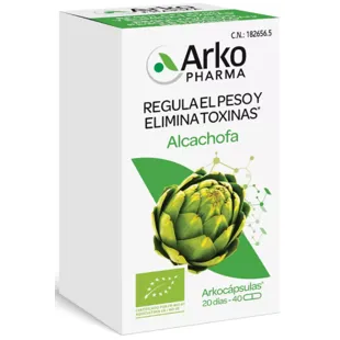 Arkopharma Arkocápsulas Alcachofa Bio 40 Cápsulas