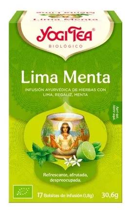 Yogi Tea Menthe et Citron vert 17 unités