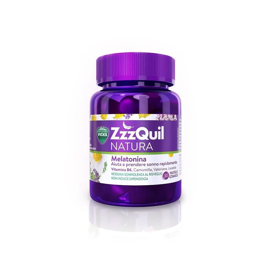 ZzzQuil Natura Integratore Per Dormire 30 Pastiglie Gommose