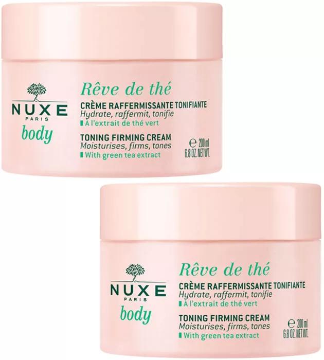 Nuxe Rêve de Thé Crema Reafirmante Tonificante 2x200 ml 