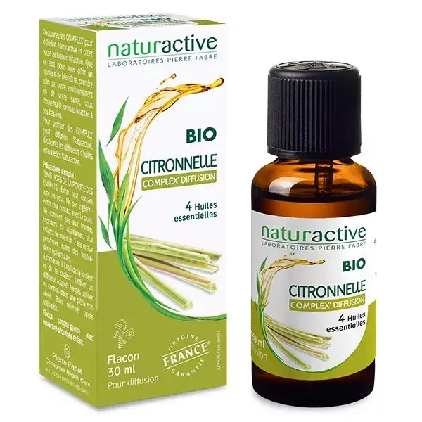 Naturactive Complex' oils essential organic Citronella oil 30ml