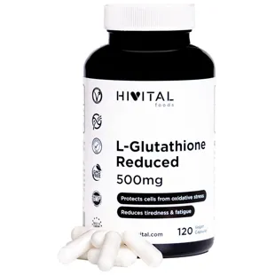 Hivital L-Glutatión Reducido 500 mg 120 Cápsulas Veganas